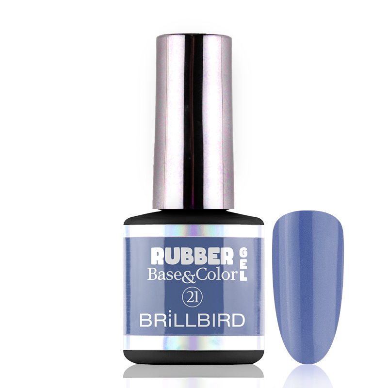 BrillBird - Rubber Gel Base&Color - 21 - 8ml