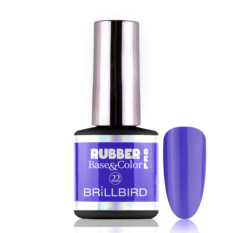 BrillBird - Rubber Gel Base&Color - 22 - 8ml