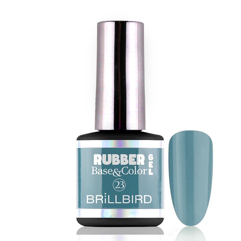 BrillBird - Rubber Gel Base&Color - 23 - 8ml