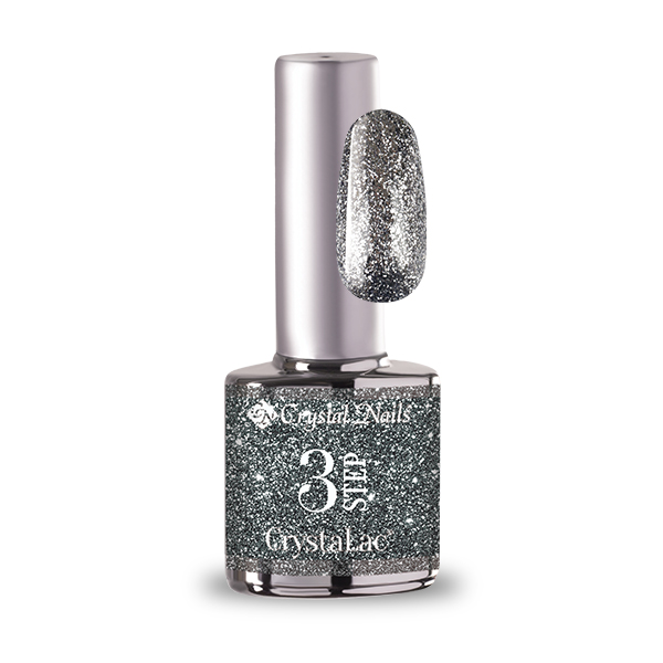 Crystal Nails - 3 STEP CrystaLac - 3S205 (8ml) - Full Platinum