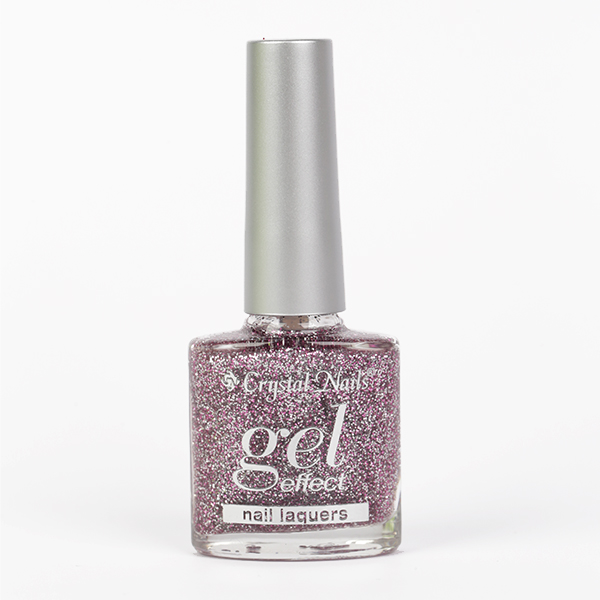 Crystal Nails - Gel Effect körömlakk 43 - Glitter pink 10ml