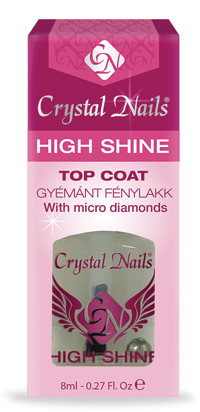 Crystal Nails - High Shine - Magasfény - 8ml (megújult)