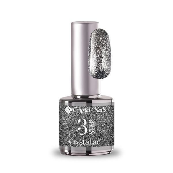 Crystal Nails - 3 STEP CrystaLac - 3S205 (4ml) - Full Platinum