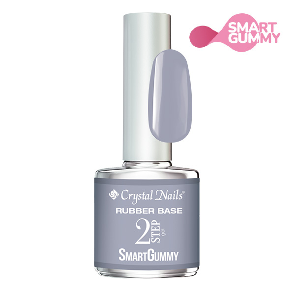 Crystal Nails - 2S SmartGummy Rubber base gel - Nr45 Nimbus Cloud 8ml