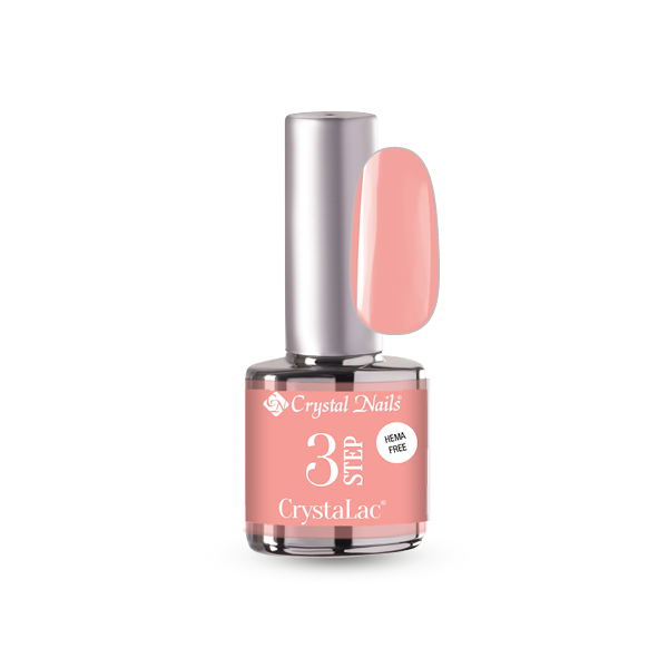 Crystal Nails - 3 STEP HEMA Free CrystaLac - HF04 (4ml) - Coral