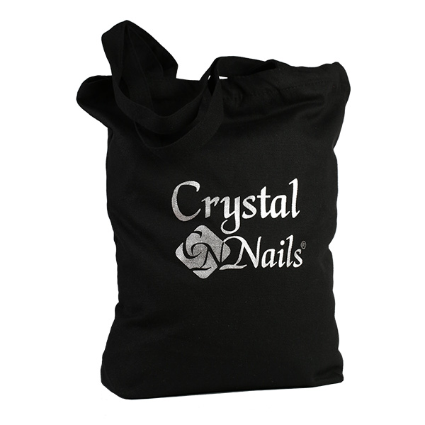 Crystal Nails - CN vászontáska - fekete