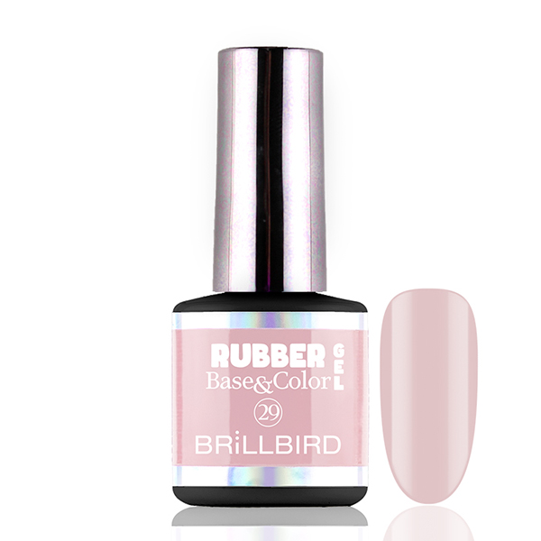 BrillBird - Rubber Gel Base&Color - 29 - 8ml