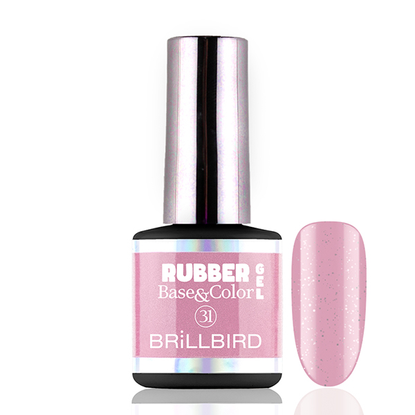 BrillBird - Rubber Gel Base&Color - 31 - 8ml