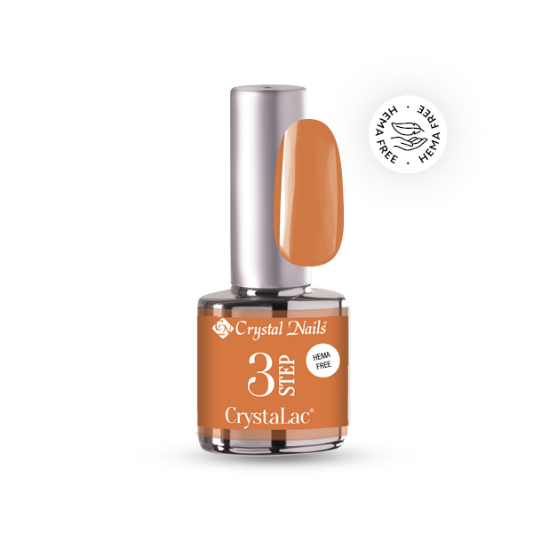 Crystal Nails - 3 STEP HEMA Free CrystaLac - HF Pumpkin (4ml)