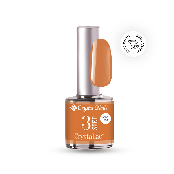 Crystal Nails - 3 STEP HEMA Free CrystaLac - HF Pumpkin (8ml)