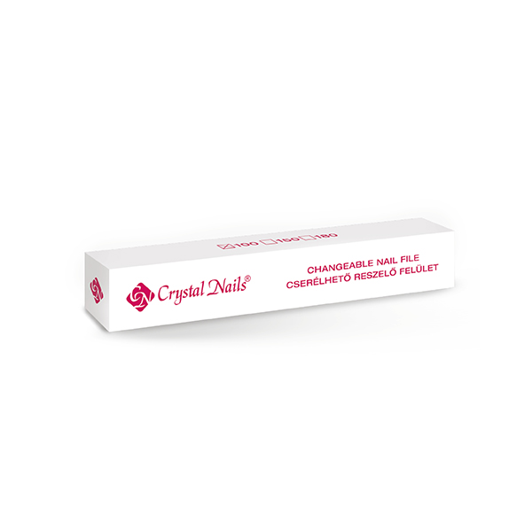 Crystal Nails - Cserélhető felületű reszelőpapír #100