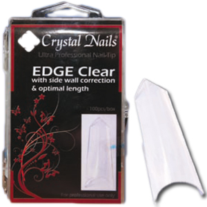 Crystal Nails - Edge (clear) tip box