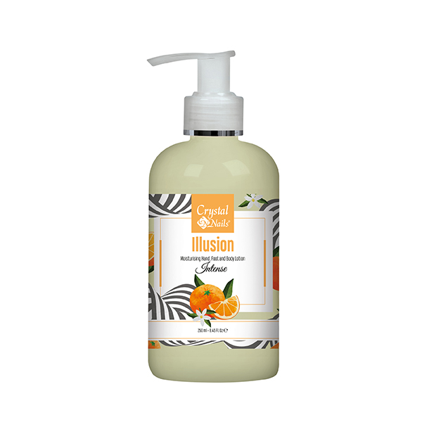Crystal Nails - Moisturising Hand, Foot and Body Lotion - Illusion - Intense 250ml
