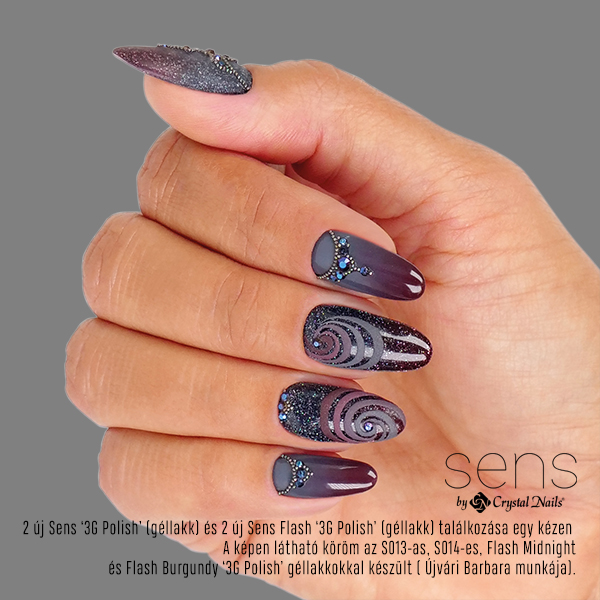 Sens by Crystal Nails - SENS 3G polish HEMA Free S014 - 4ml