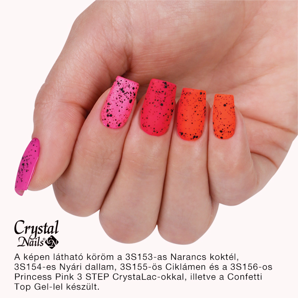 Crystal Nails - 3 STEP HEMA Free CrystaLac - 3S156 (4ml)