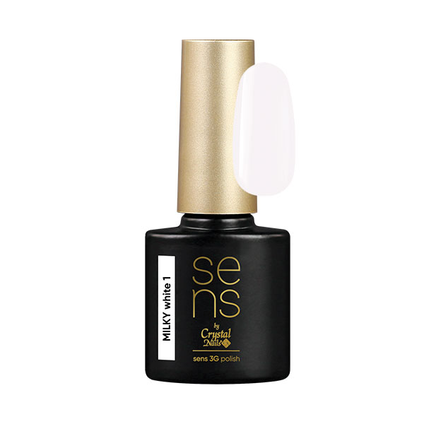 Sens by Crystal Nails - SENS 3G HEMA Free Polish - Milky White_1 4ml