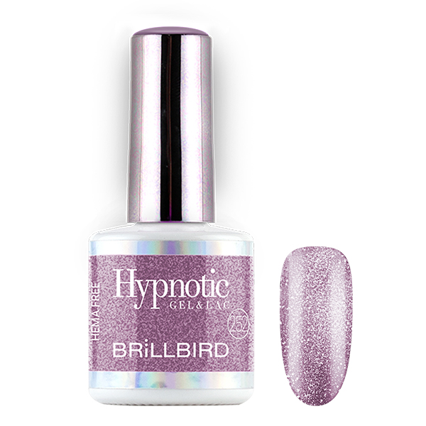 BrillBird - Hypnotic HEMA Free Gel&Lac Platinum 8ml 252