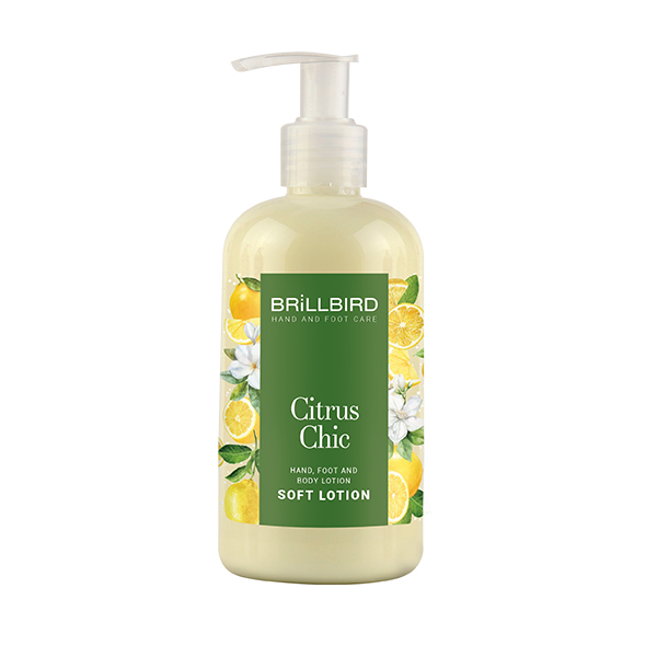 BrillBird - Citrus Chic - Kéz- és lábápoló krém - Soft lotion 250ml 