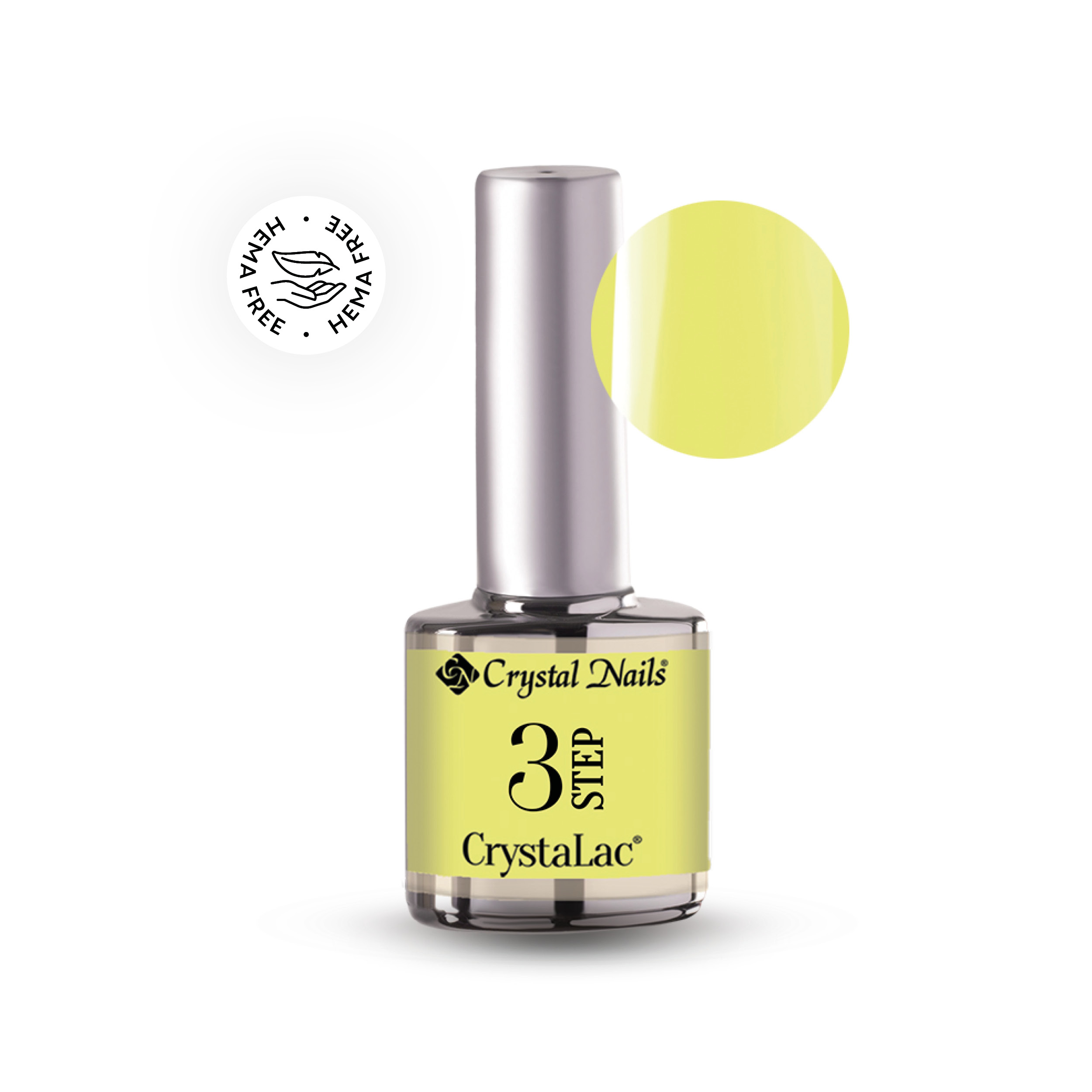 Crystal Nails - 3 STEP HEMA Free CrystaLac - 3S84 (8ml)