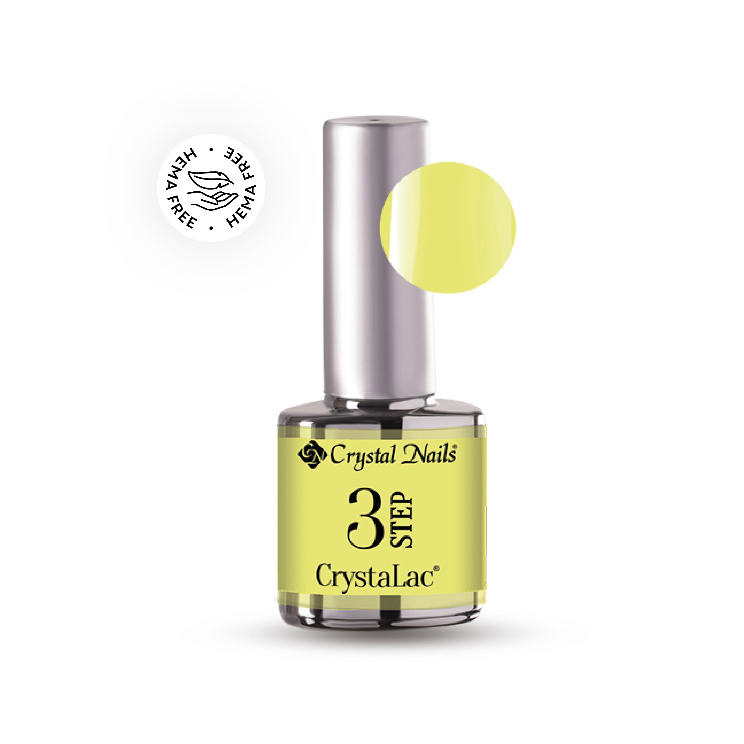 Crystal Nails - 3 STEP HEMA Free CrystaLac - 3S84 (4ml)