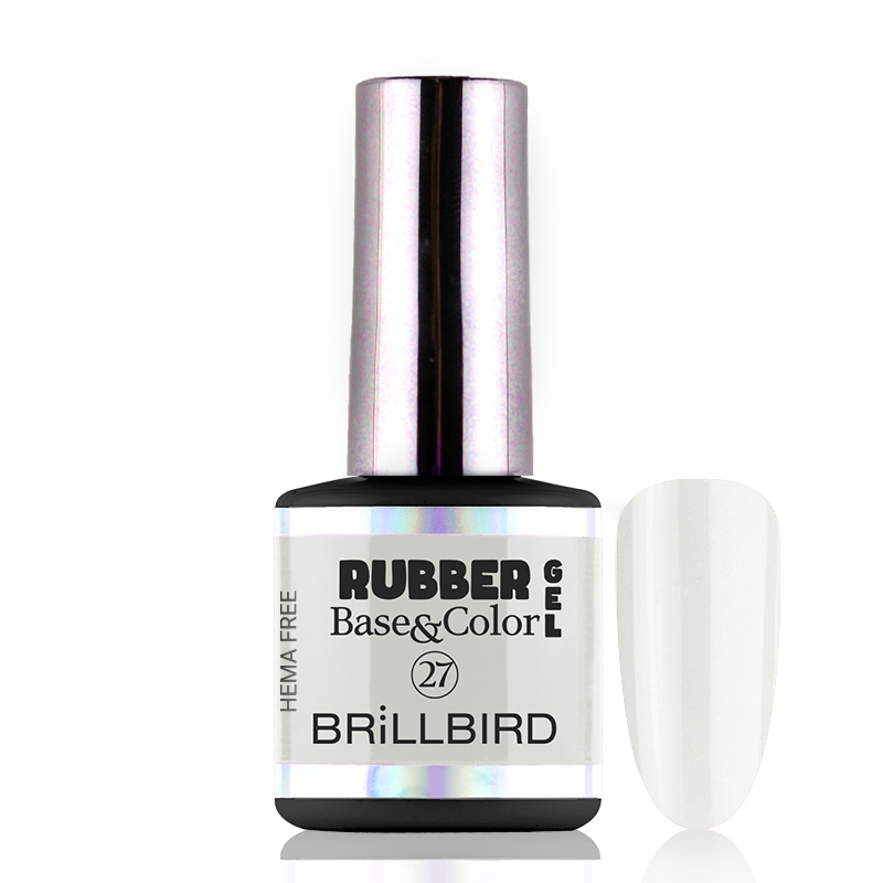 BrillBird - HEMA Free Rubber Gel Base&Color - 27 - 8ml