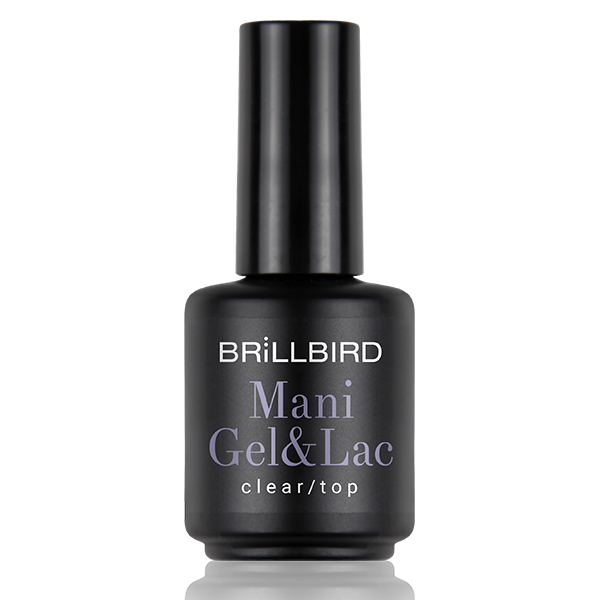 BrillBird - TOP MANI GEL&LAC FEDŐ FÉNY 15ml
