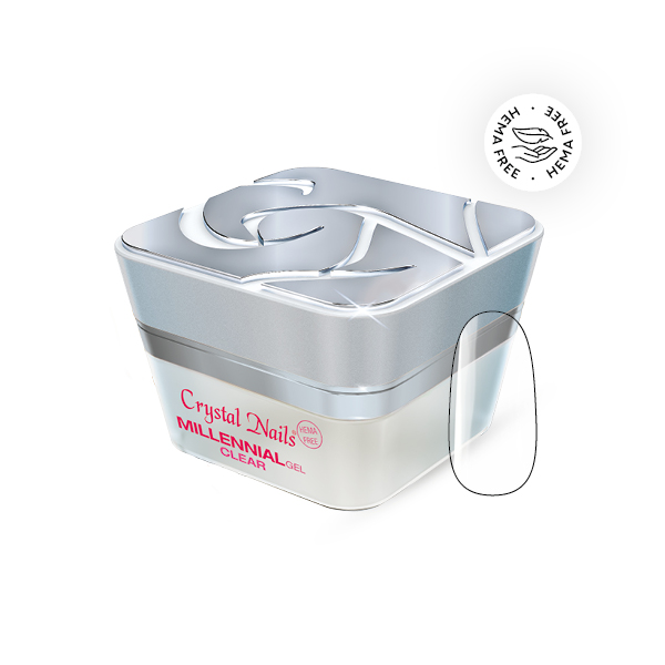 Crystal Nails - MILLENNIAL Builder Gel - Clear 15ml