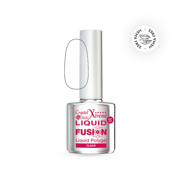 Crystal Nails - Liquid Fusion - Clear 8ml