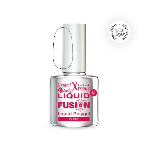 Crystal Nails - Liquid Fusion - Clear 13ml