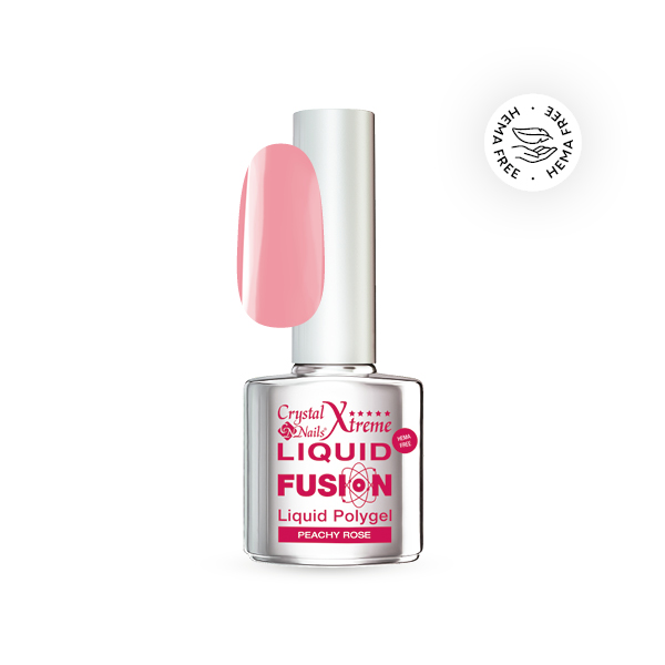 Crystal Nails - Liquid Fusion - Peachy Rose 8ml