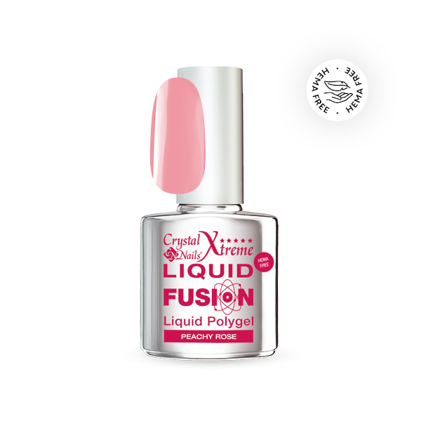 Crystal Nails - Liquid Fusion - Peachy Rose 13ml