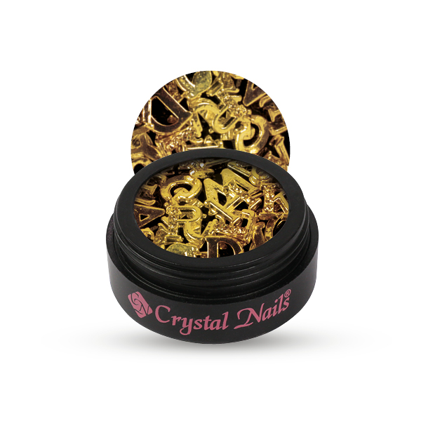 Crystal Nails - Signature díszítő mix - arany