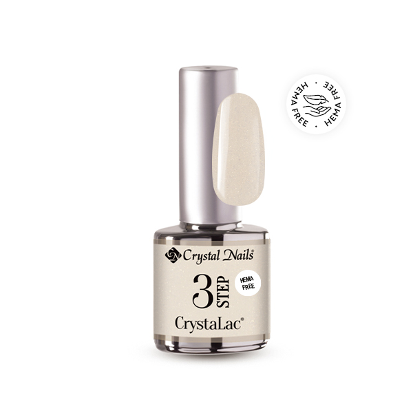 Crystal Nails - 3 STEP HEMA Free CrystaLac - 3S100 (4ml)