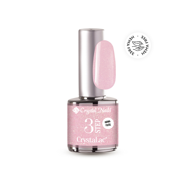 Crystal Nails - 3 STEP HEMA Free CrystaLac - 3S102 (4ml)