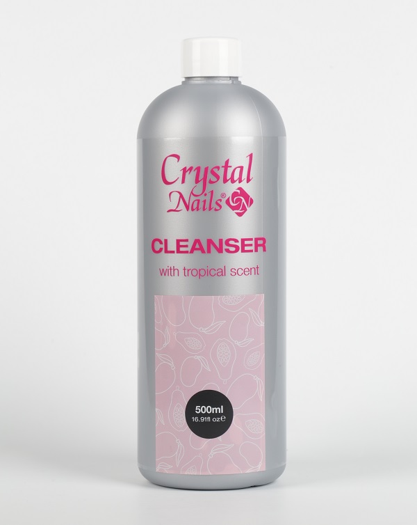 Crystal Nails - Illatosított Cleanser fixáló folyadék - Trópusi (500ml) 