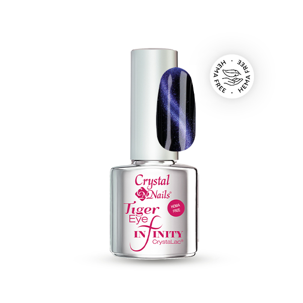 Crystal Nails - Tiger Eye HEMA Free Infinity CrystaLac #4 - 4ml - Limitált!