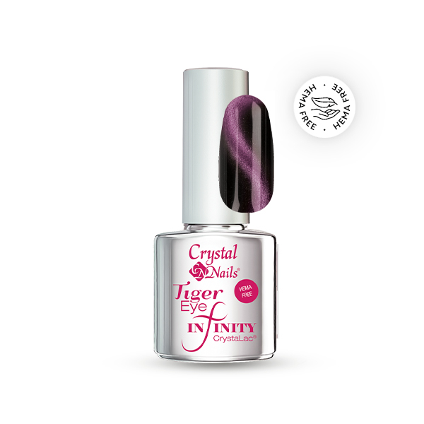 Crystal Nails - Tiger Eye HEMA Free Infinity CrystaLac #6 - 4ml - Limitált!
