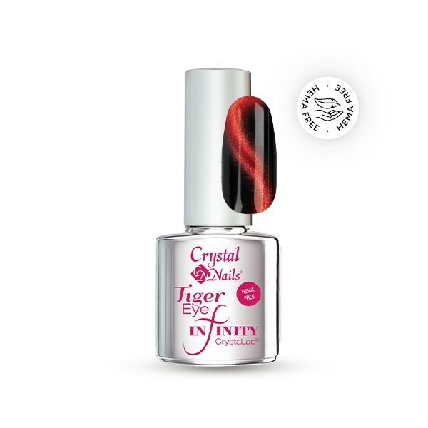 Crystal Nails - Tiger Eye HEMA Free Infinity CrystaLac #7 - 4ml - Limitált!
