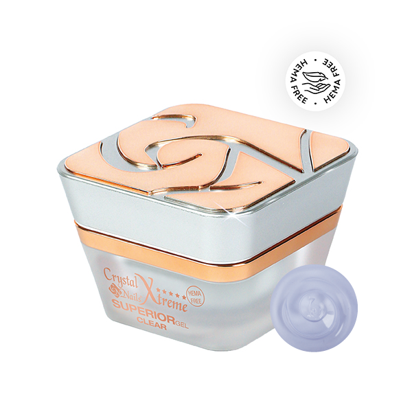 Crystal Nails - HEMA Free Xtreme Superior gel - Clear 50ml