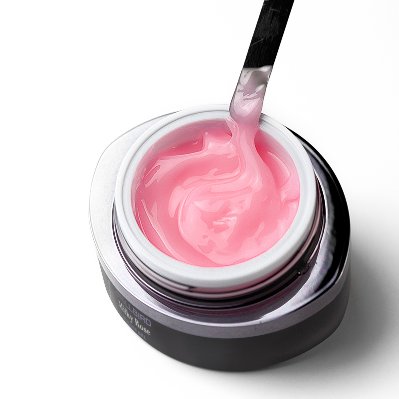 BrillBird - HEMA Free Milky Rose Builder Gel Műköröm Építő Zselé 50ml
