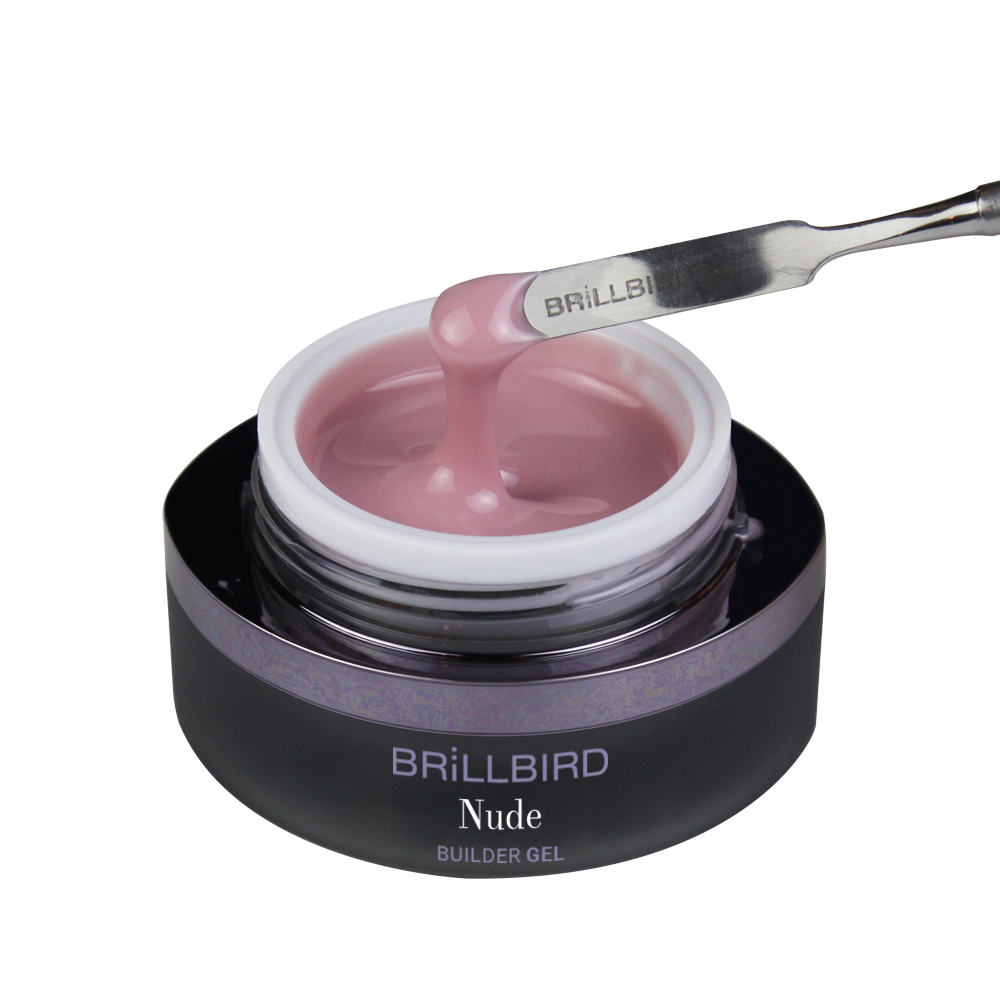 BrillBird - Nude Builder gel - műköröm építő zselé 5ml