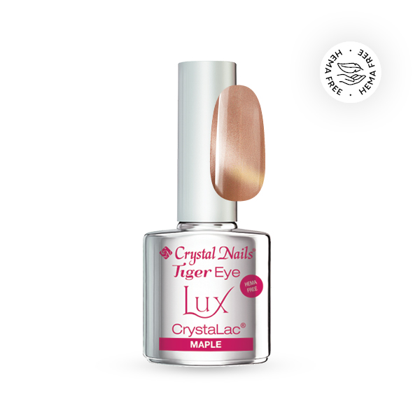 Crystal Nails - Tiger Eye Lux CrystaLac - Maple 4ml