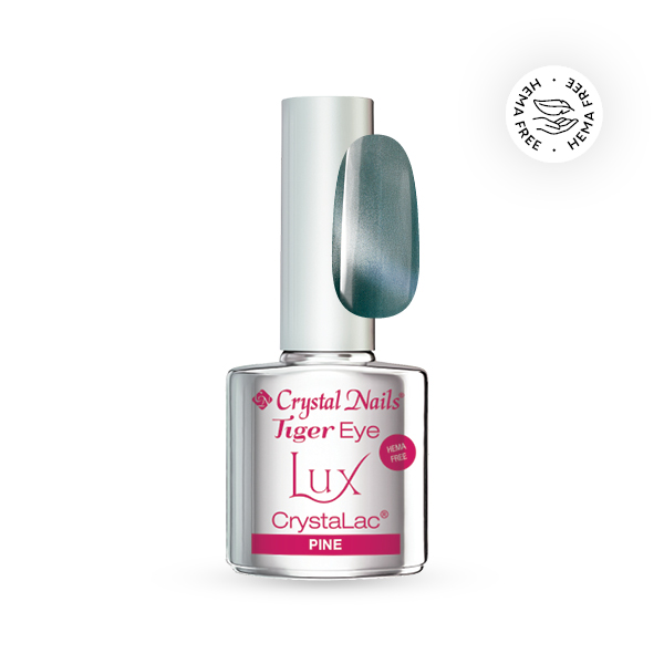 Crystal Nails - Tiger Eye Lux CrystaLac - Pine 4ml 