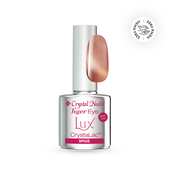 Crystal Nails - Tiger Eye Lux CrystaLac - Spice 4ml 