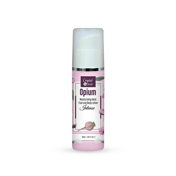 Crystal Nails - Moisturising Hand, Foot and Body Lotion - Opium - Intense 30ml