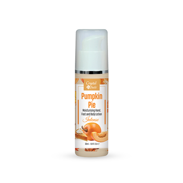 Crystal Nails - Moisturising Hand, Foot and Body Lotion - Pumpkin Pie - Intense 30ml
