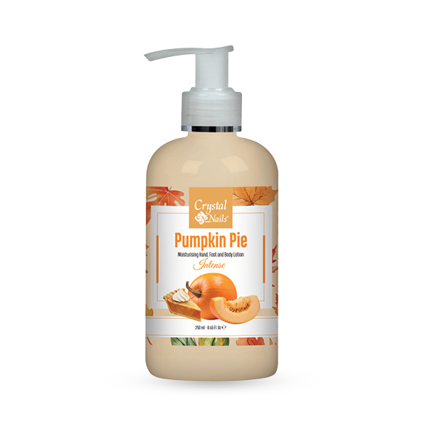 Crystal Nails - Moisturising Hand, Foot and Body Lotion - Pumpkin Pie - Intense 250ml