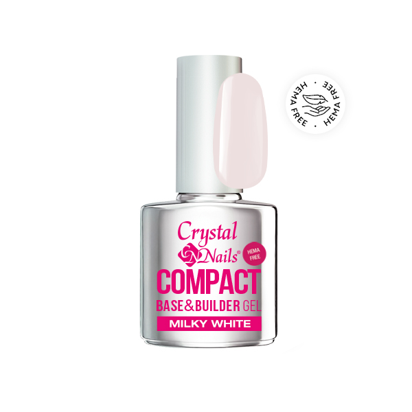 BrillBird - Compact Base gel HEMA Free Milky white - 13ml