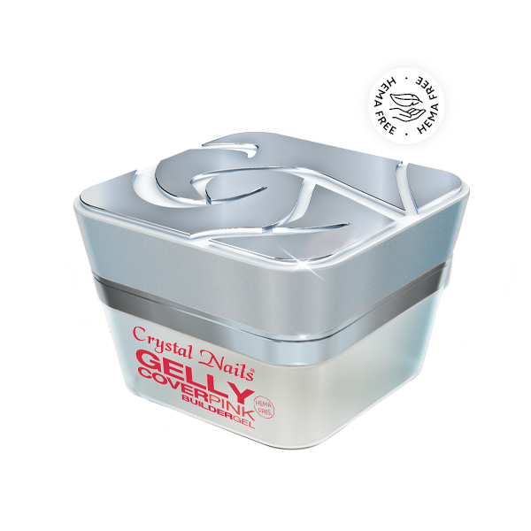 Crystal Nails - Gelly HEMA Free Cover Pink Builder Gel - 15ml