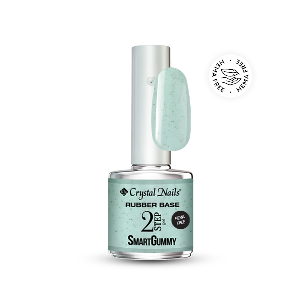 Crystal Nails - 2S HEMA Free SmartGummy Rubber base gel - Nr9 Skylight 8ml